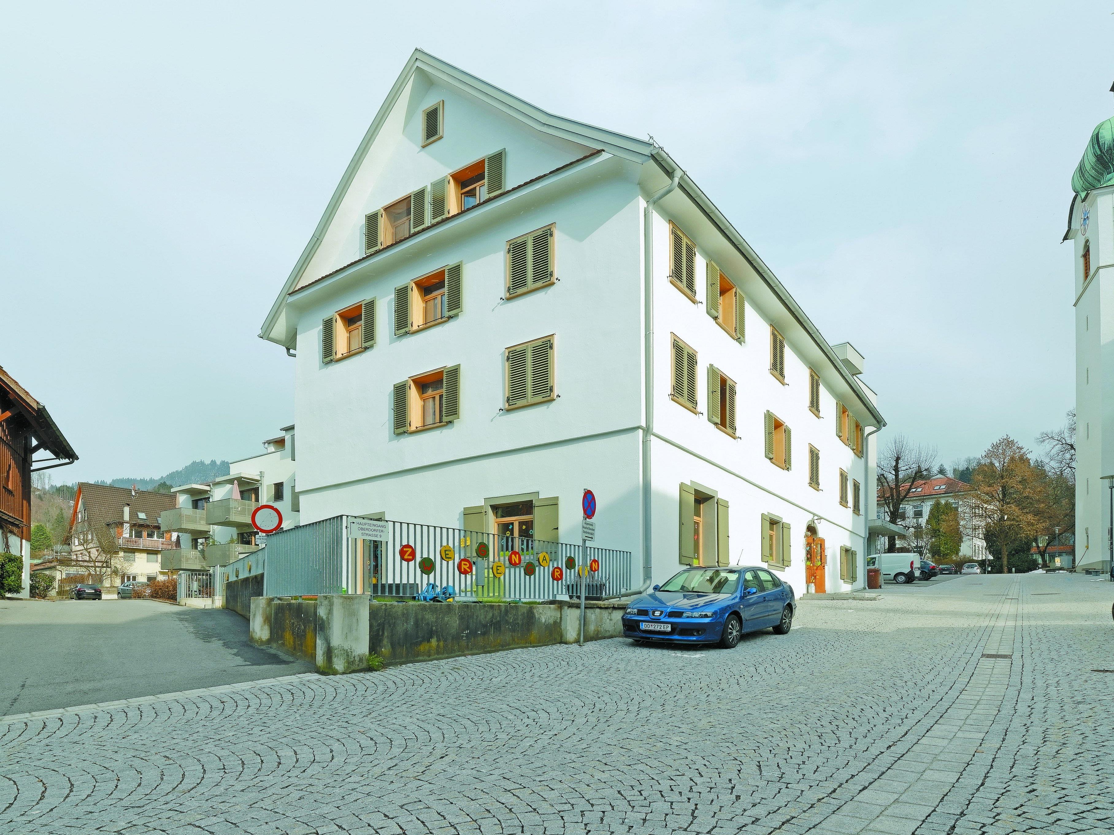 Alt und neu: Das Schlossbrau im Dornbirner Oberdorf wurde in ein Wohnhaus verwandelt.