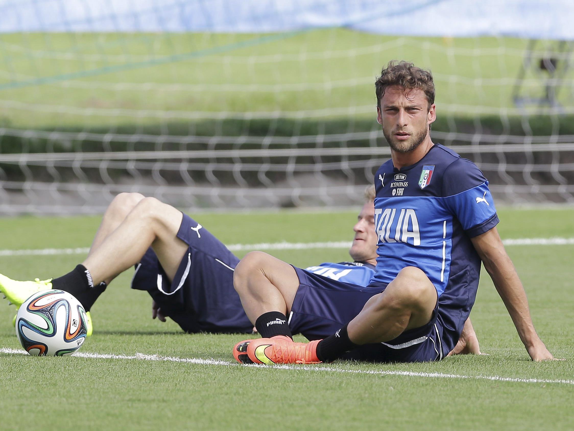 Claudio Marchisio fällt wegen eines Kreuzbandrisses für die EM 2016. in Frankreich aus.