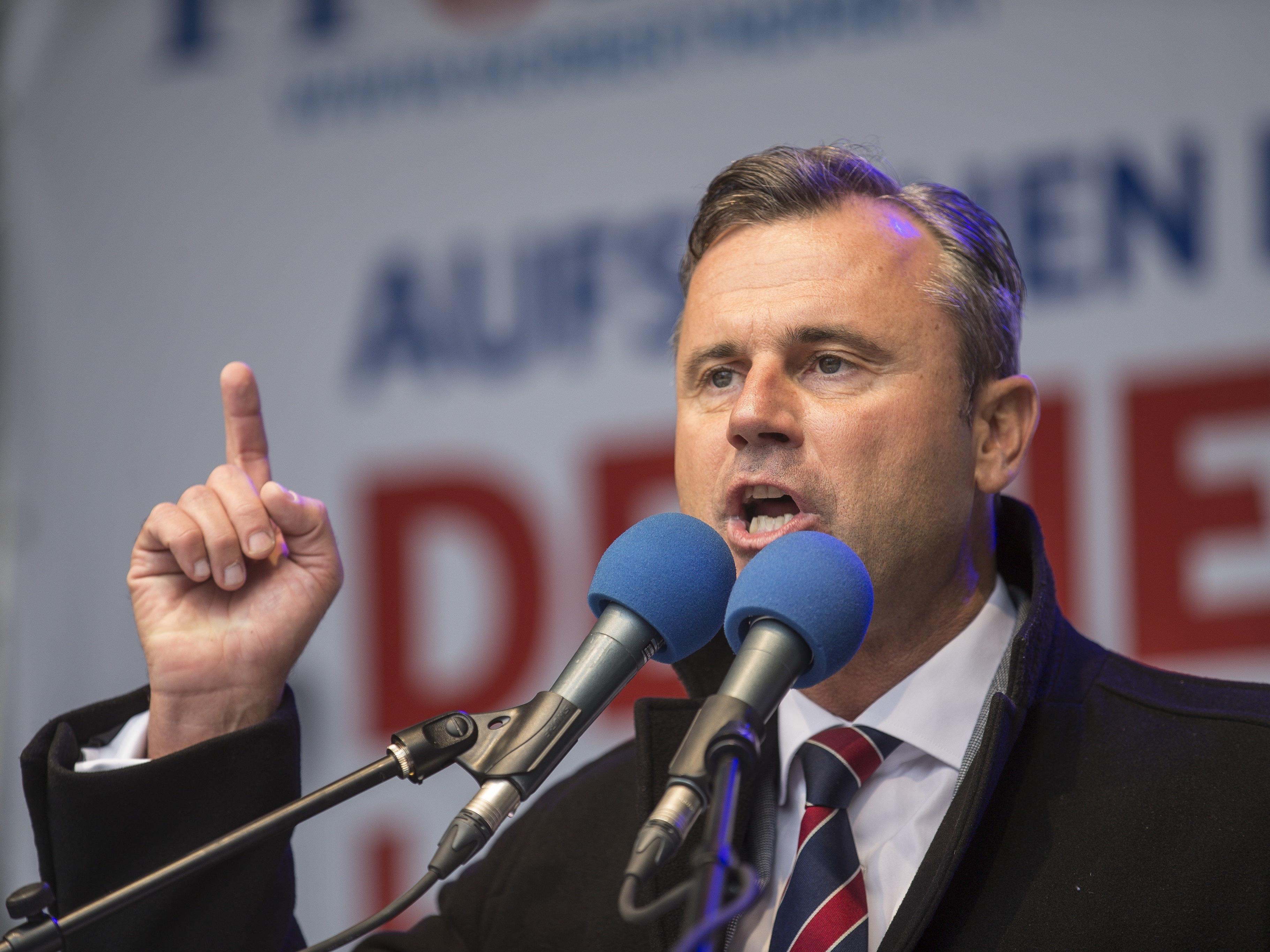 FPÖ-Präsidentschaftskandidat Norbert Hofer.