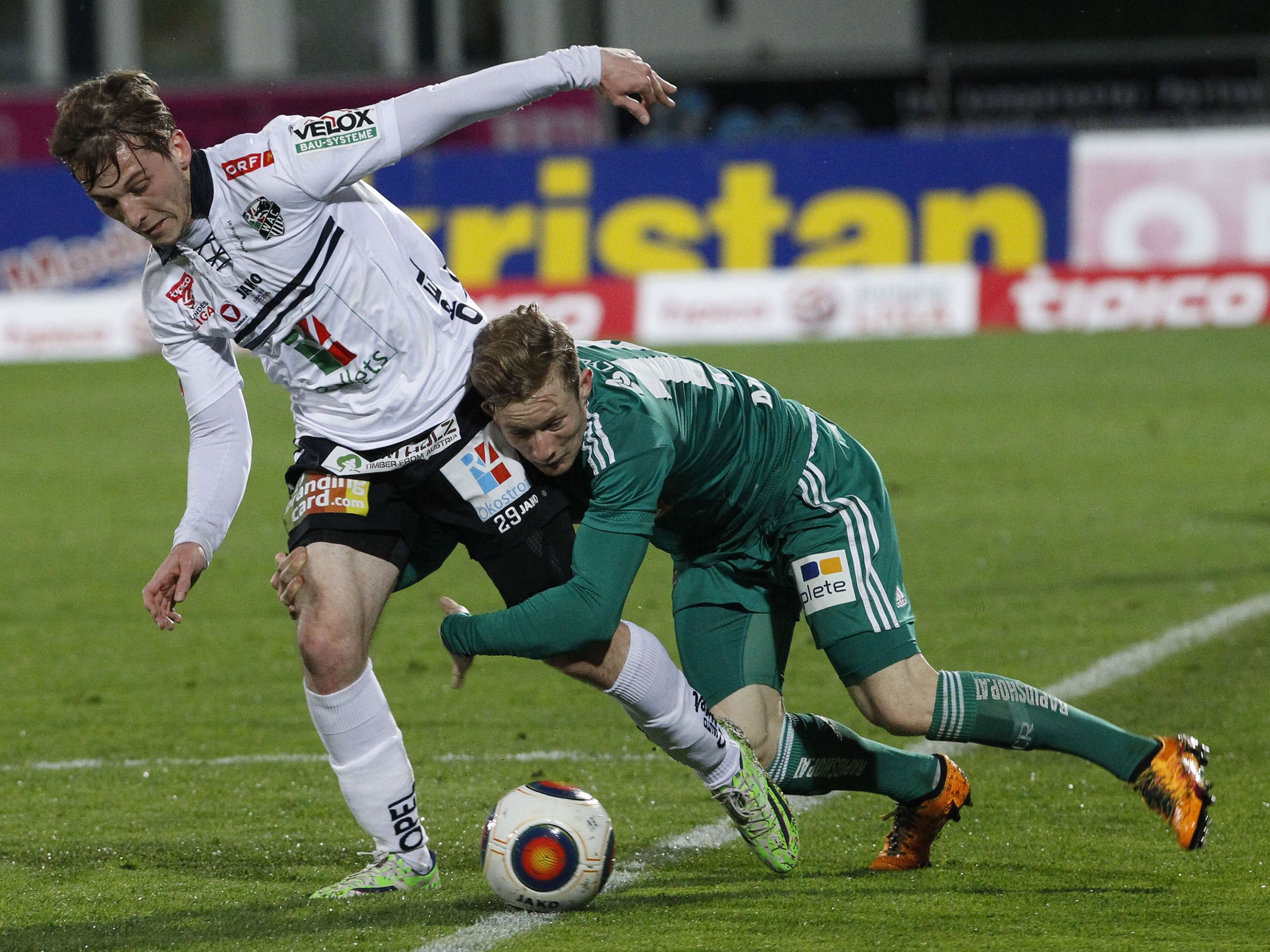 Rapid verspielte weitere Punkte Rapid verspielte weitere Punkte
