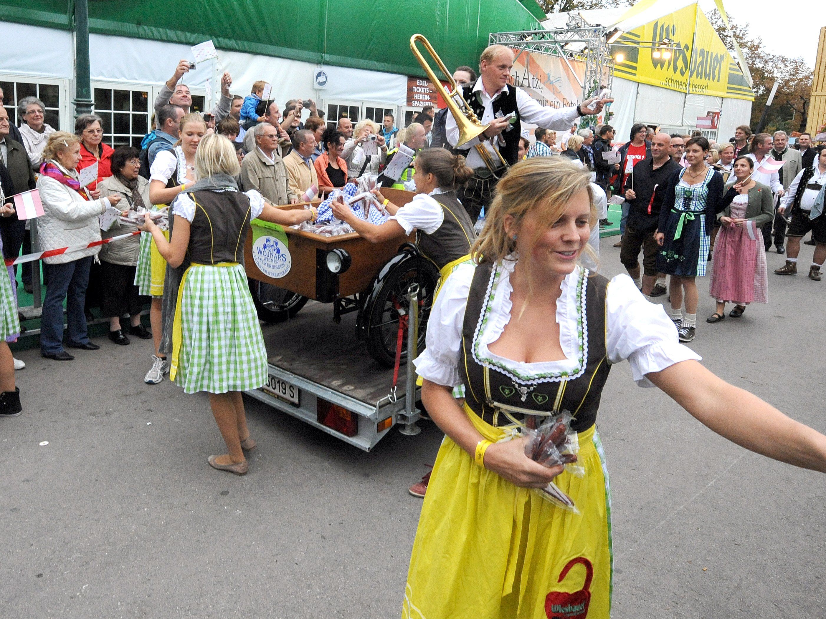 Im Herbst steht die Wiener Wiesn wieder auf dem Programm.