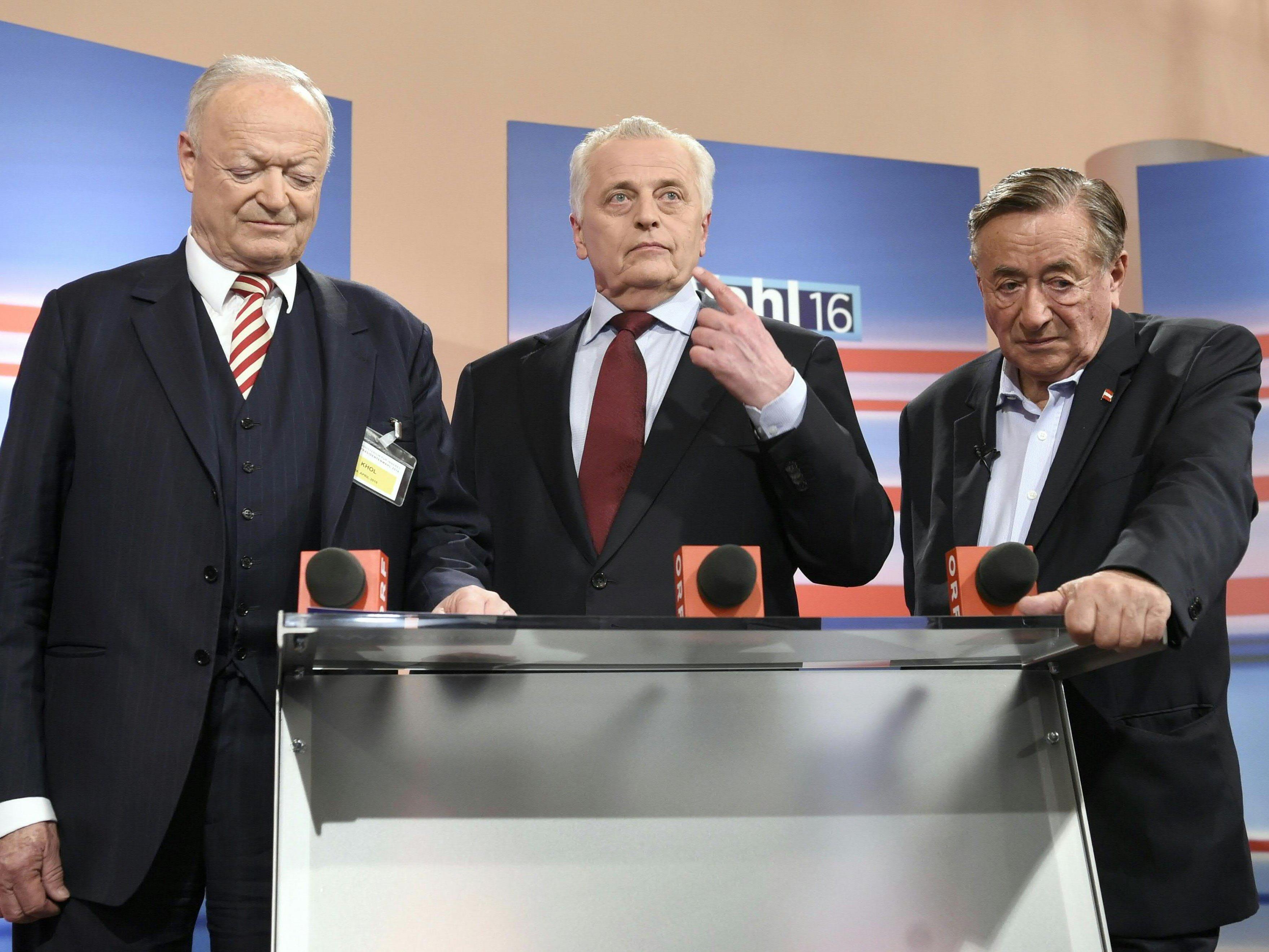 SPÖ und ÖVP konnten bei der Bundespräsidentenwahl 2016 nicht punkten.