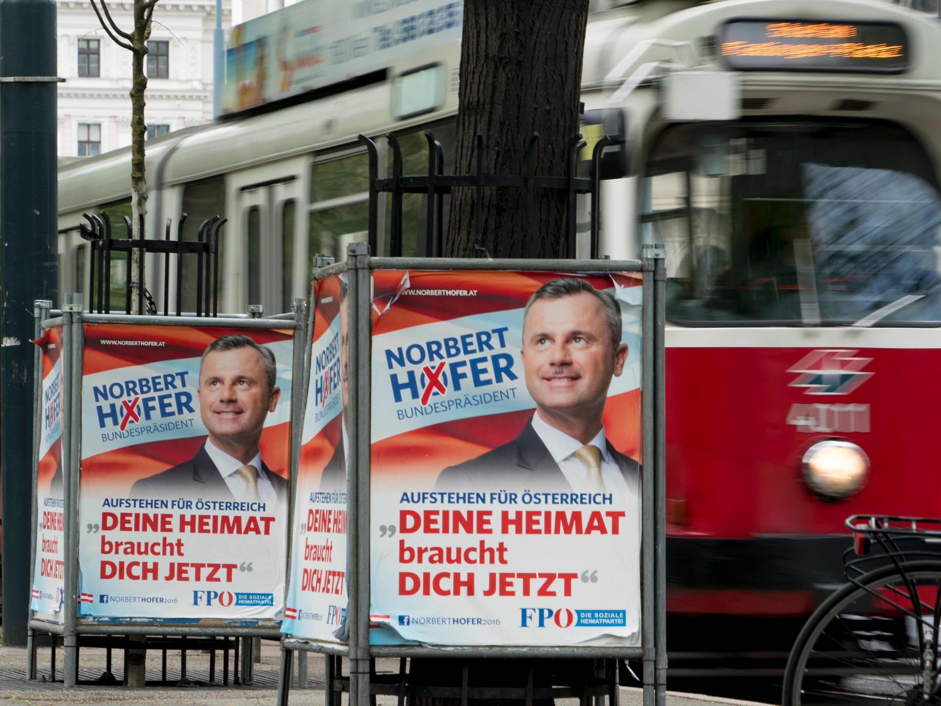 So würden VIENNA.at-User bei der Bundespräsidentenwahl 2016 wählen.