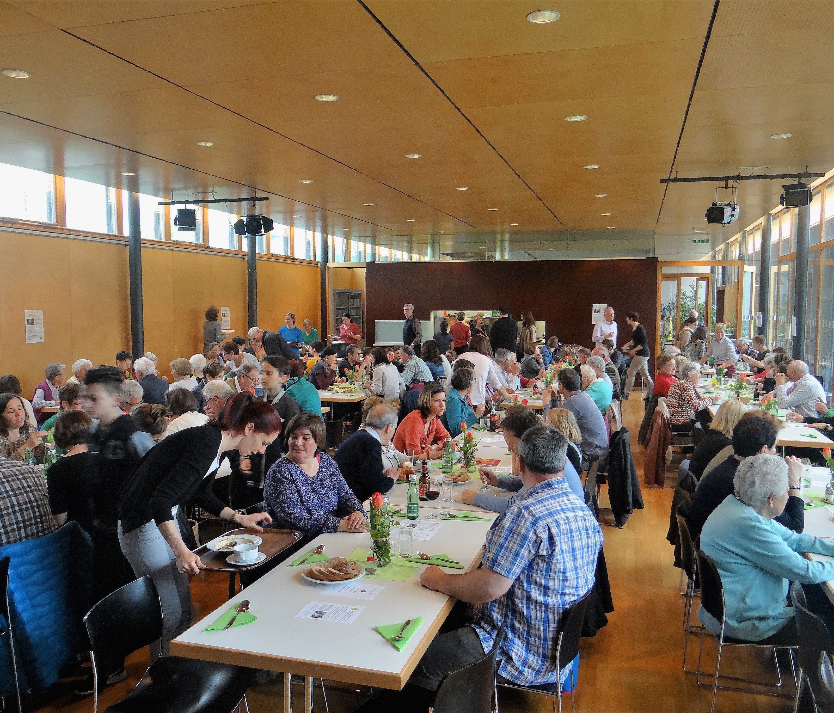 Volles Haus beim Suppentag Volles Haus beim Suppentag