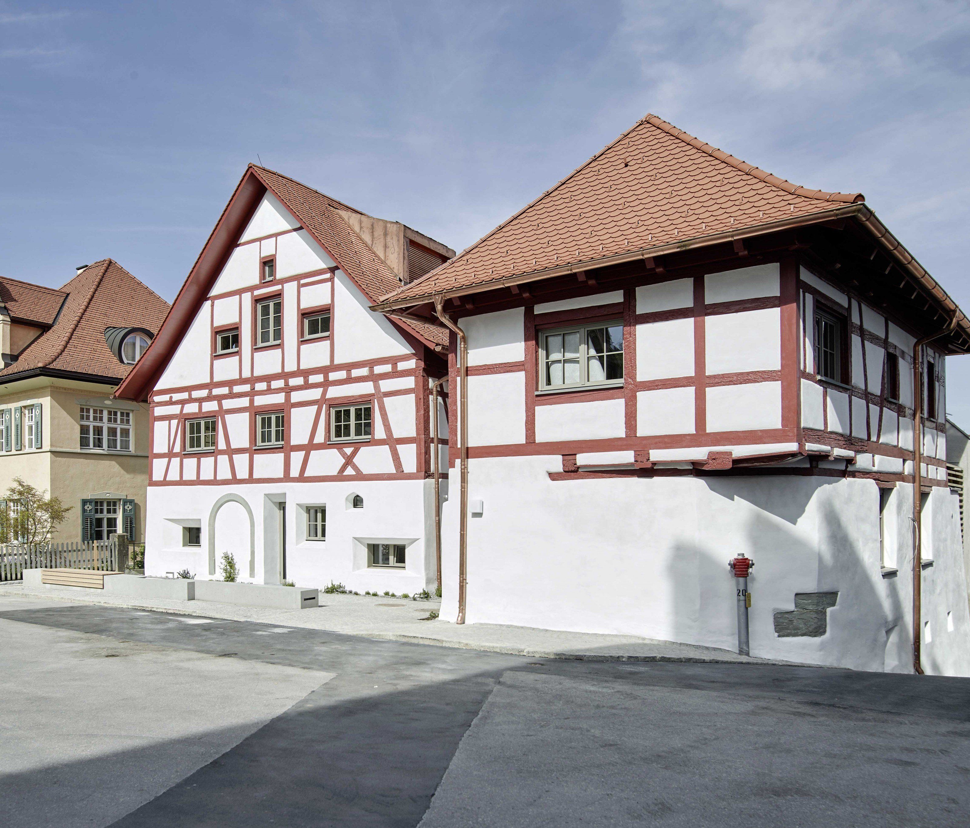 Tage der offenen Tür am 30. April und 1. Mai im neu renovierten Fachwerkhaus-Ensemble „Kolpingplatz 3“ in Bregenz.