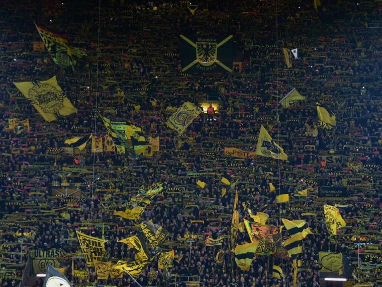 Unglaubliche Stimmung in Dortmund.