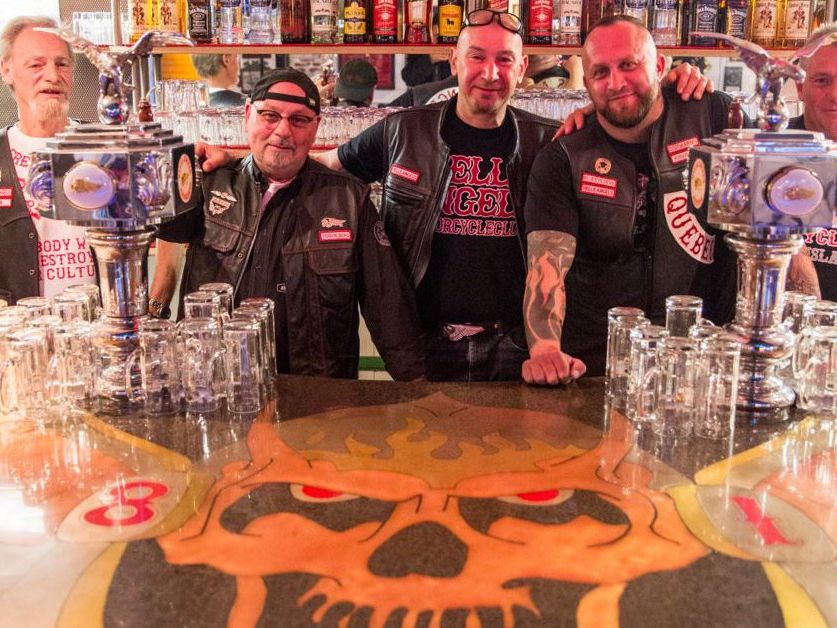 "Full Members" der Hells Angels MC Vorarlberg. "Full Members" der Hells Angels MC Vorarlberg.