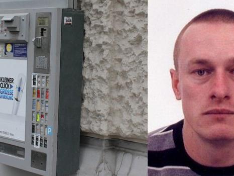 Dieser Mann wurd nach 19 Einbruchsdiebstählen in Zigarettenautomaten gesucht.