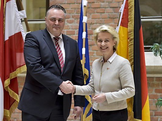 Van der Leyen traf Doskozil in Wien Van der Leyen traf Doskozil in Wien