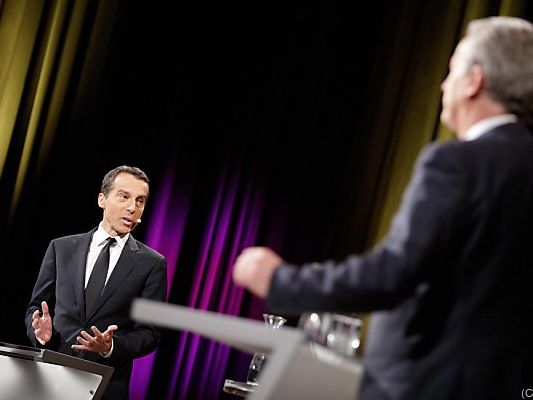 Kern und Mitterlehner in Ö1-"Klartext"-Diskussion Kern und Mitterlehner in Ö1-"Klartext"-Diskussion