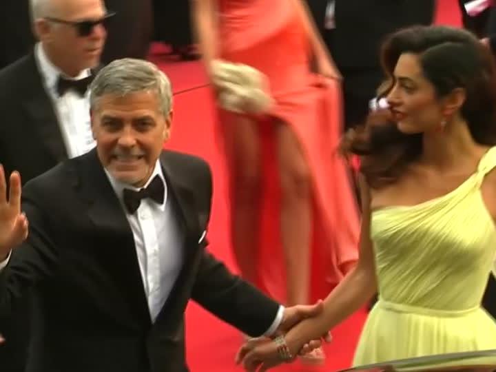 Clooney in Cannes.