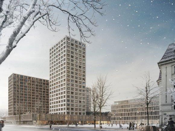 Eislaufverein: Die Stadt Wien genehmigt das Hochhaus-Projekt nicht.