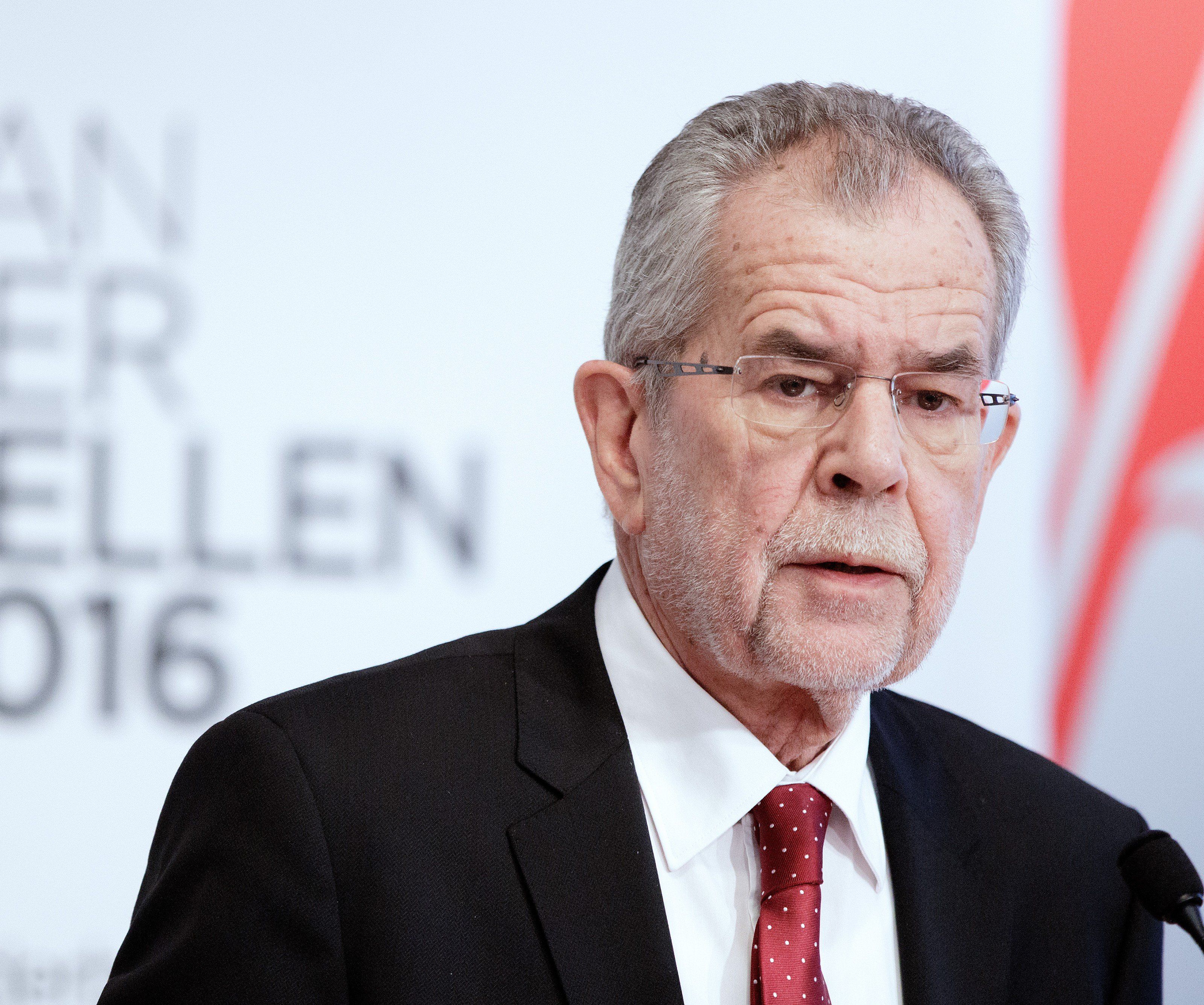 Präsidentschaftskandidat Alexander van der Bellen.