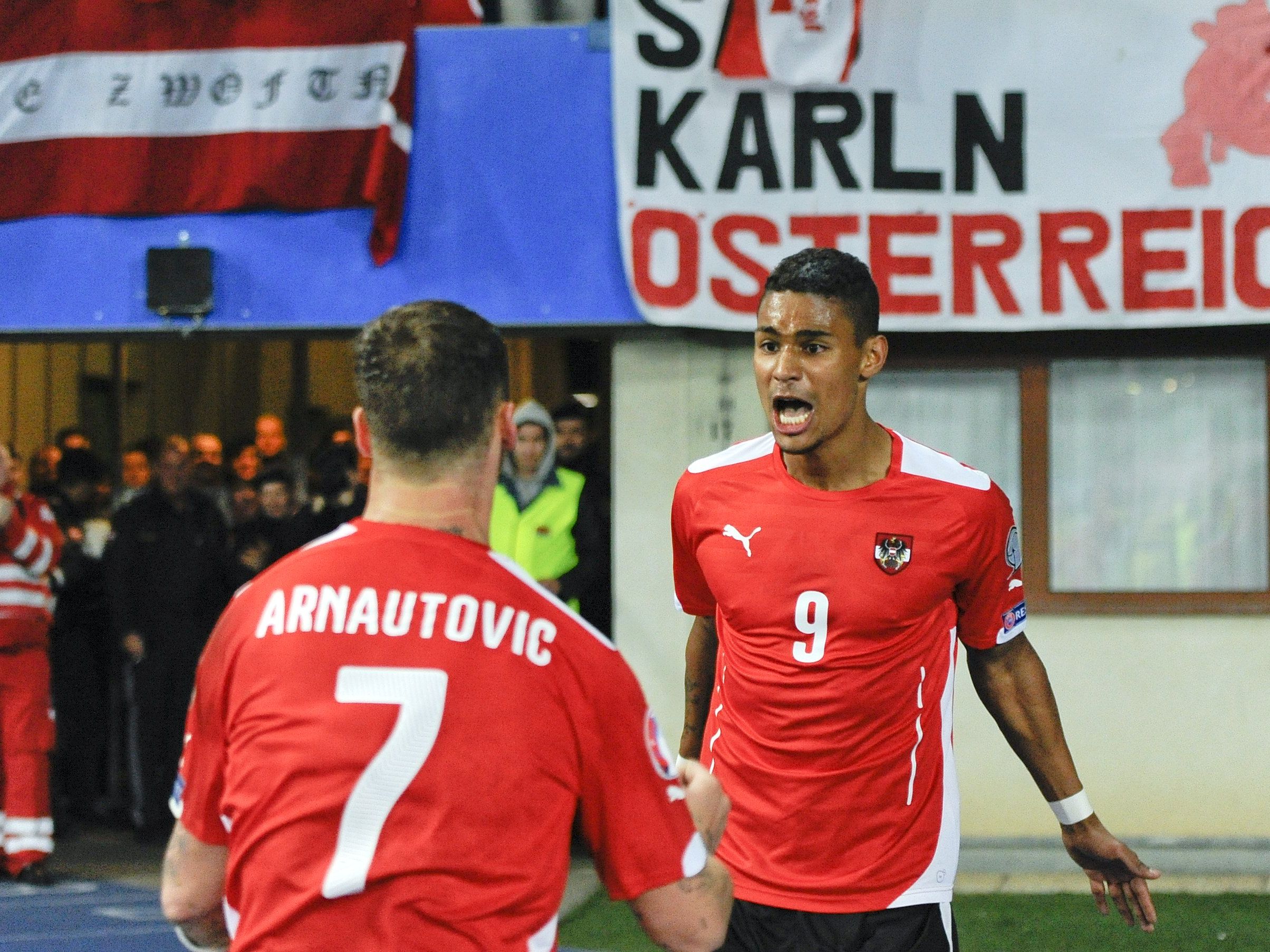 Rubin Okotie hat seine Bedeutung für das Team in der EM-Quali unter Beweis gestellt. Rubin Okotie hat seine Bedeutung für das Team in der EM-Quali unter Beweis gestellt.