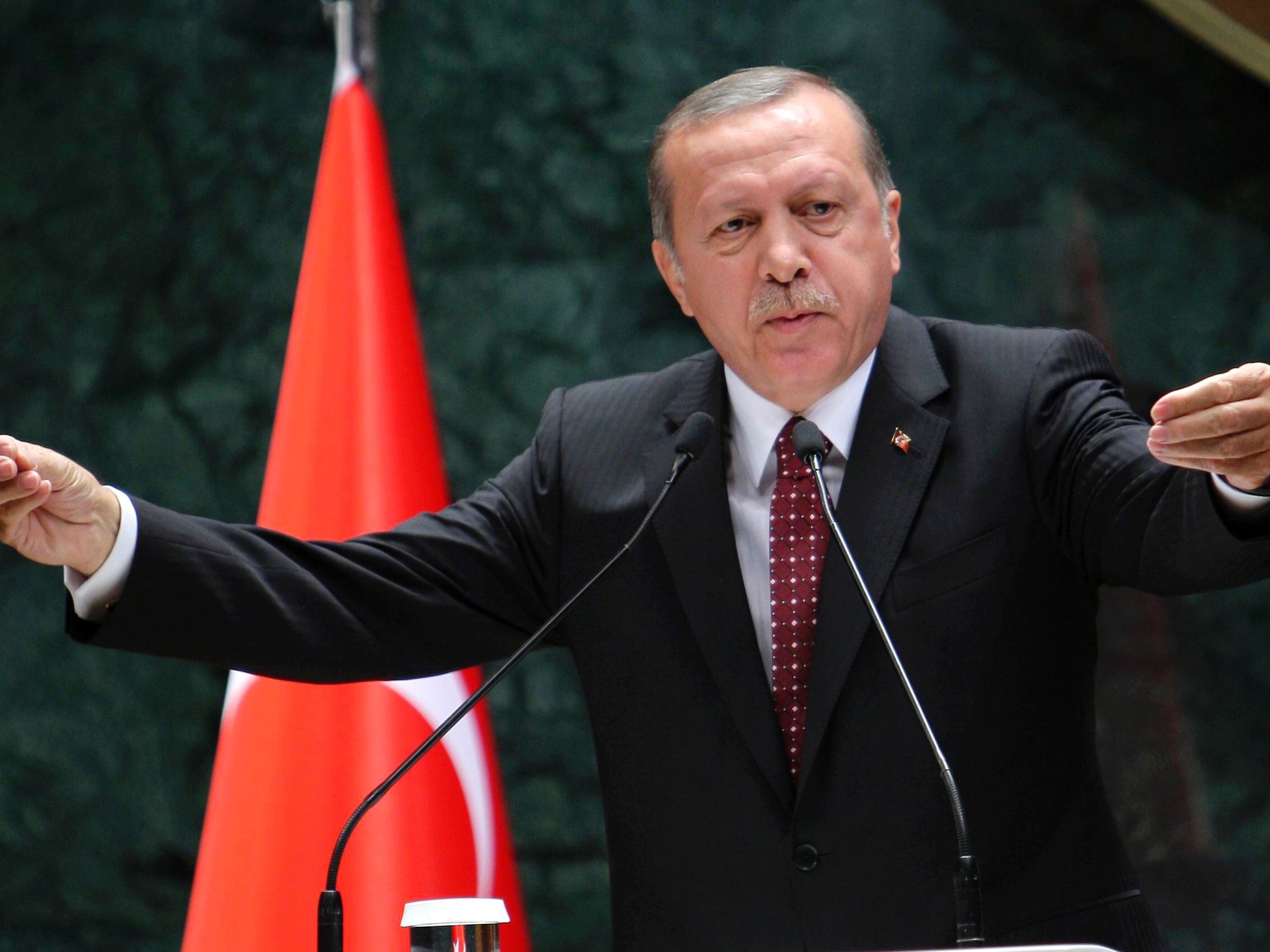 Der türkische Präsident Recep Tayyip Erdogan. Der türkische Präsident Recep Tayyip Erdogan.