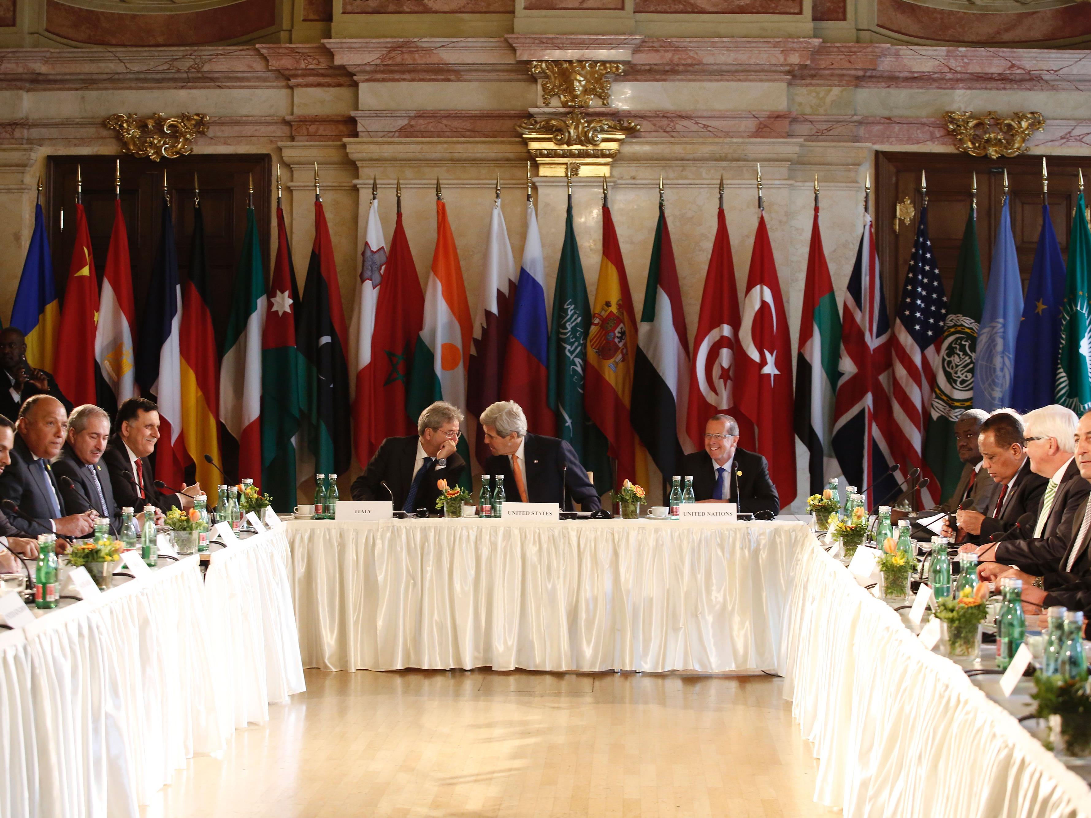 Syrien-Gespräche finden am Montag wieder in Wien statt.