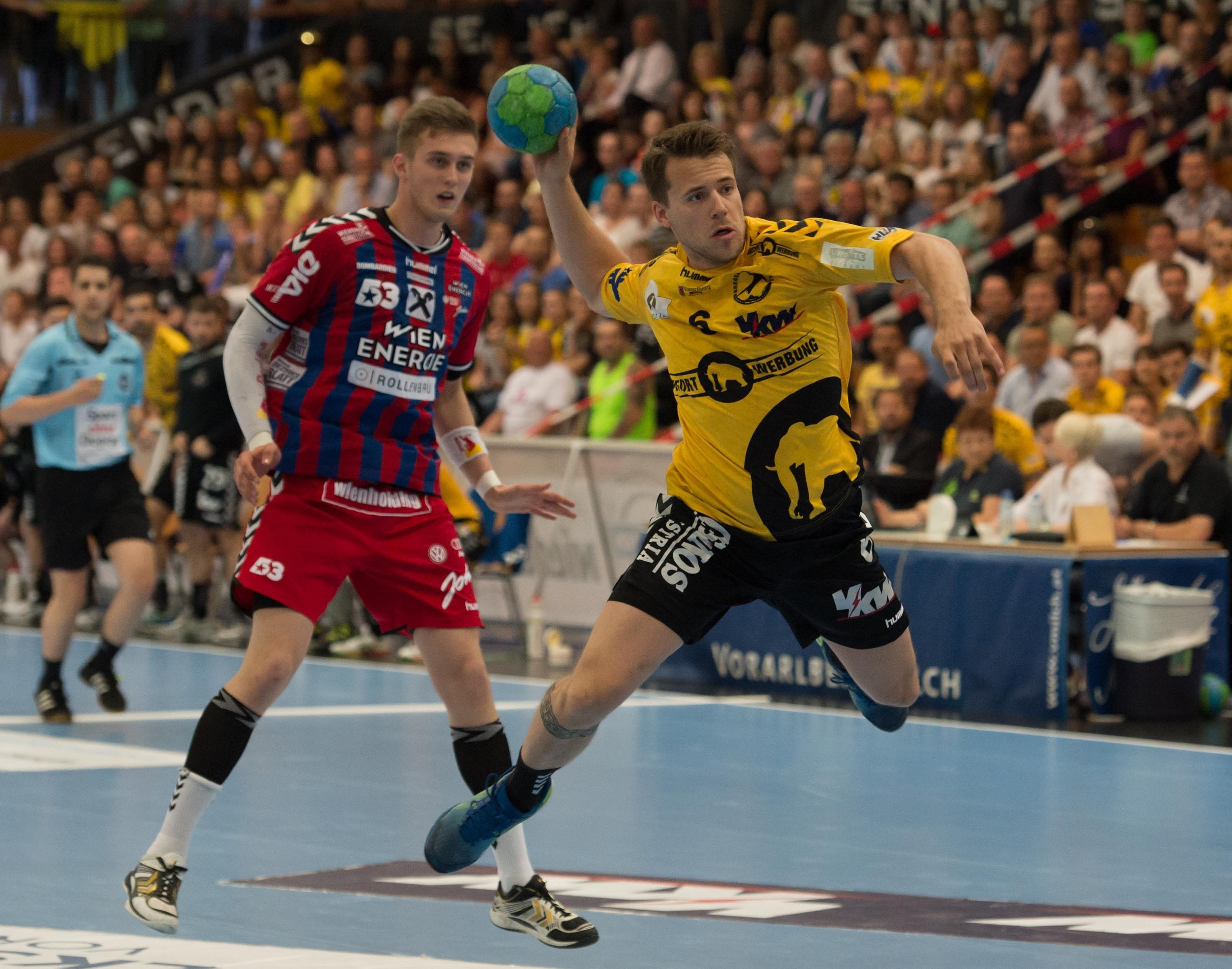 Handball Rekordmeister Bregenz muss weiter auf Titel Nummer zehn warten. Handball Rekordmeister Bregenz muss weiter auf Titel Nummer zehn warten.