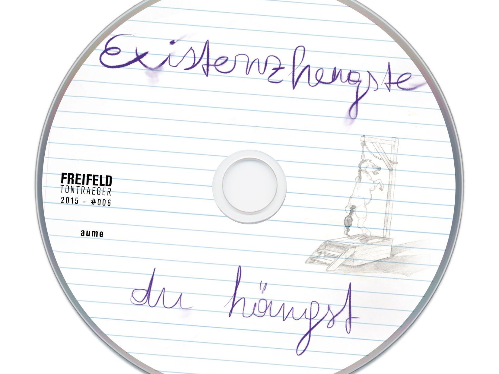 Das erste Album "du hängst" der Existenzhengste. Das erste Album "du hängst" der Existenzhengste.