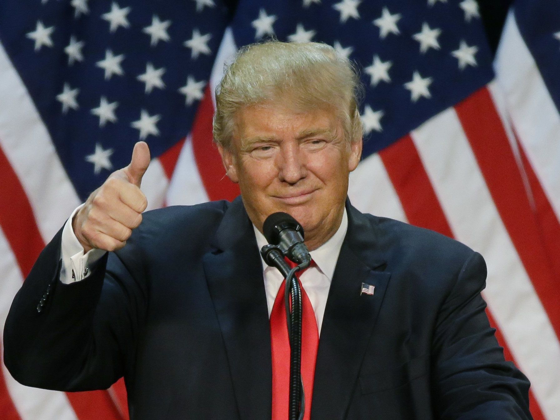 Donald Trump weiß wie man Schlagzeilen macht. Donald Trump weiß wie man Schlagzeilen macht.