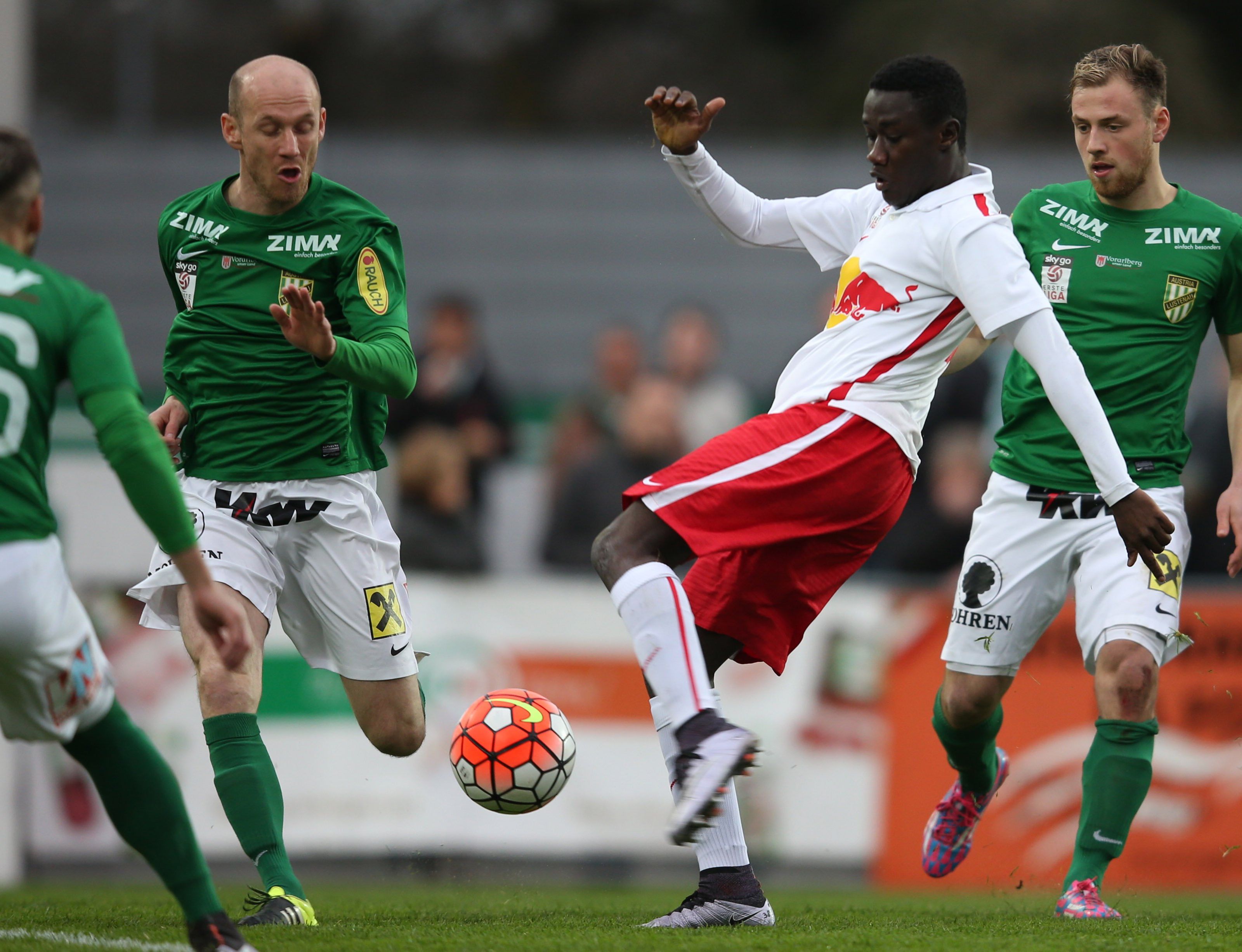 Spiel um Platz 4 in Liefering. Spiel um Platz 4 in Liefering.