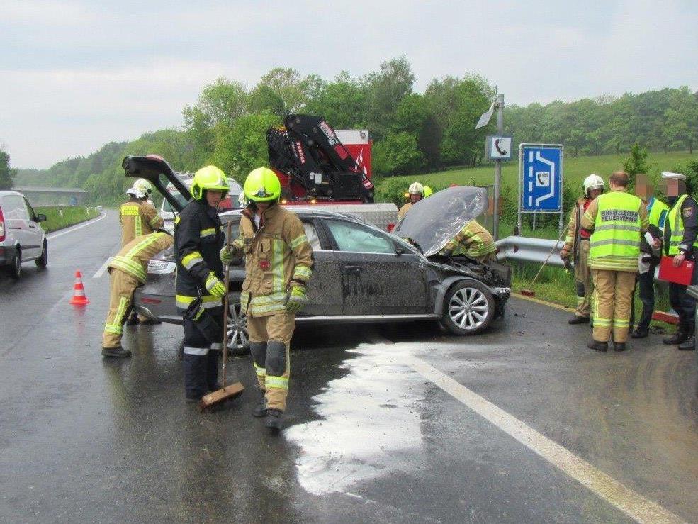 Am Montag ereignete sich auf der A1 ein schwerer Unfall.