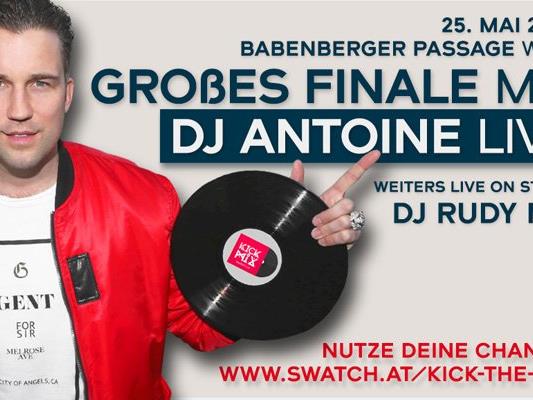 DJ Antoine live in der Passage beim Kick The Mix