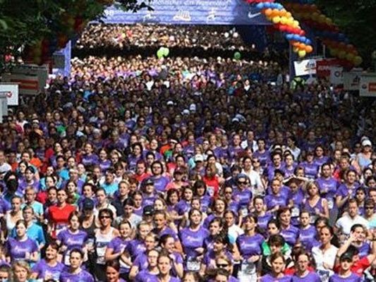 Die Damen gehen beim Frauenlauf wieder an den Start.