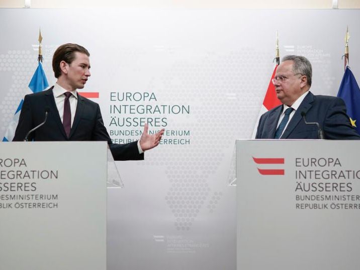 Außenminister in Versöhnungstreffen mit griechischem Amtskollegen Kotzias Außenminister in Versöhnungstreffen mit griechischem Amtskollegen Kotzias
