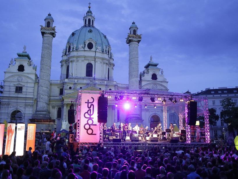 Das Popfest bringt wieder die Musik auf den Karlsplatz.