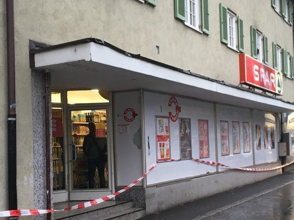 Nach Überfall auf einen Spar-Markt in Bregenz-Vorkloster