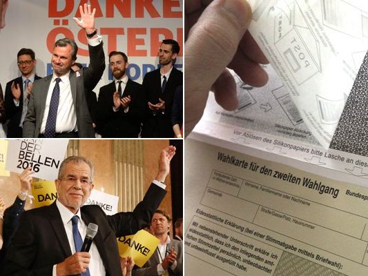LIVE von der Entscheidung zur Bundespräsidentenwahl: Wahlkarten werden ausgezählt. LIVE von der Entscheidung zur Bundespräsidentenwahl: Wahlkarten werden ausgezählt.