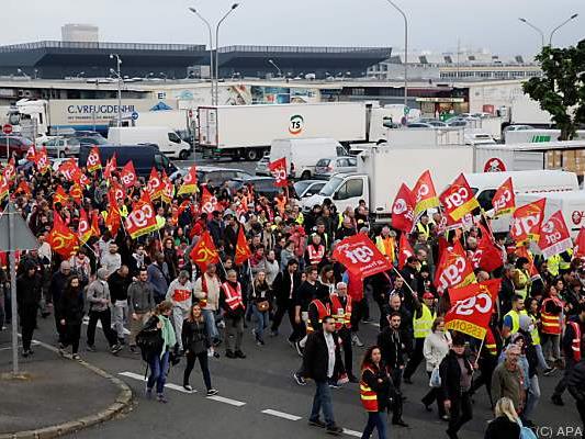 Streiks in Frankreich gehen weiter