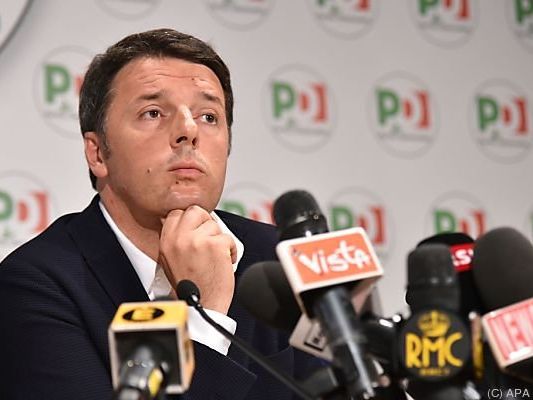 Premier Renzi ist empört Premier Renzi ist empört