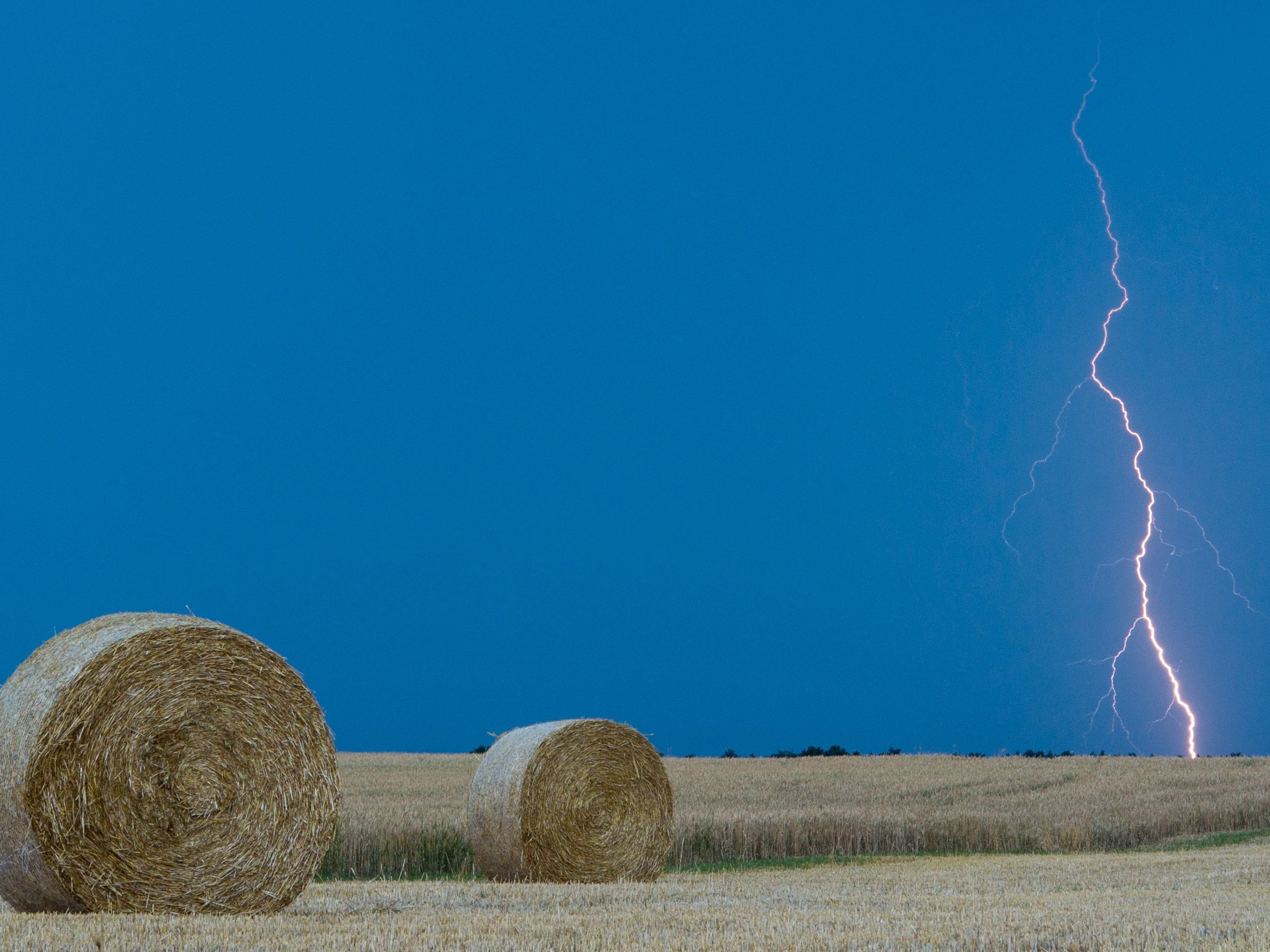 Kärtner Landwirt wurde vom Blitz getroffen Kärtner Landwirt wurde vom Blitz getroffen