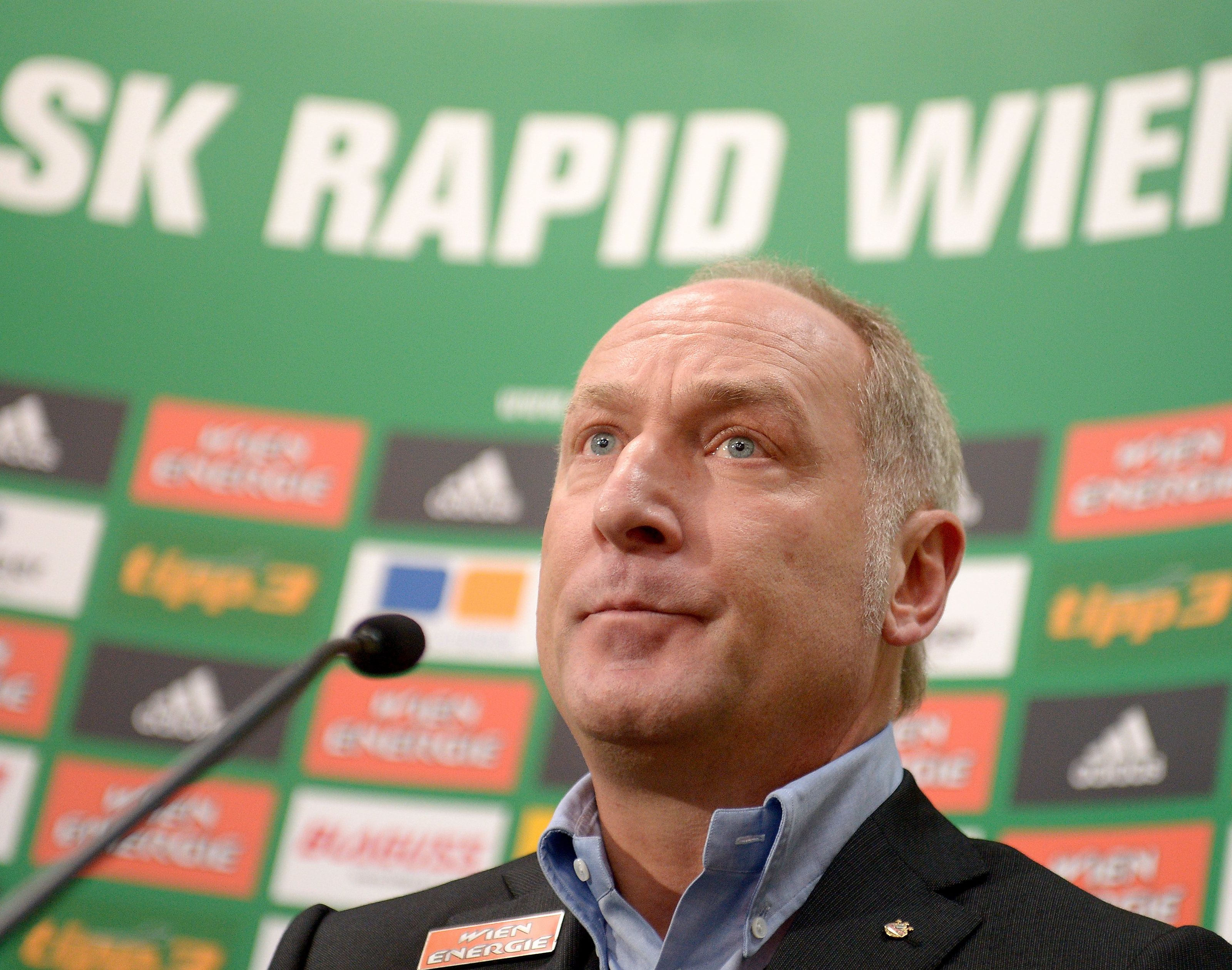 Rapids Sportdirektor Andreas Müller. Rapids Sportdirektor Andreas Müller.