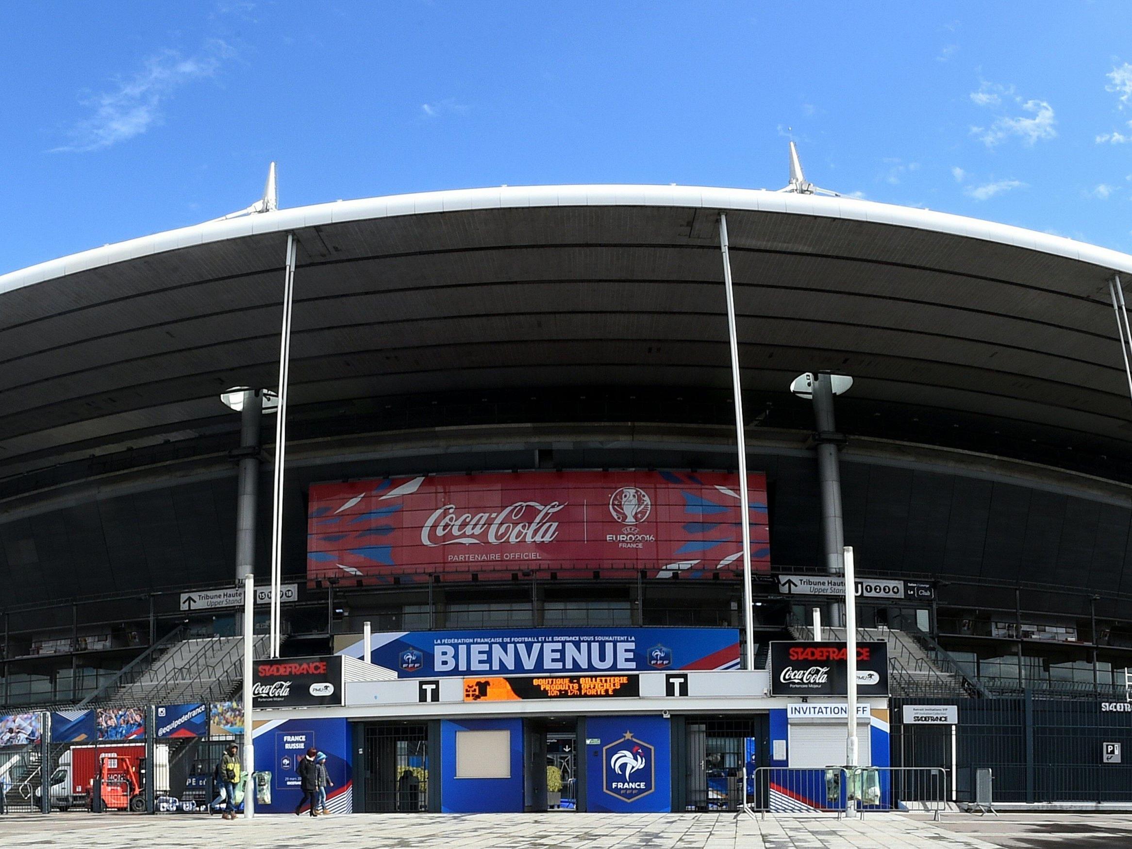 Das Stade de France in Saint-Denis, nördlich von Paris.