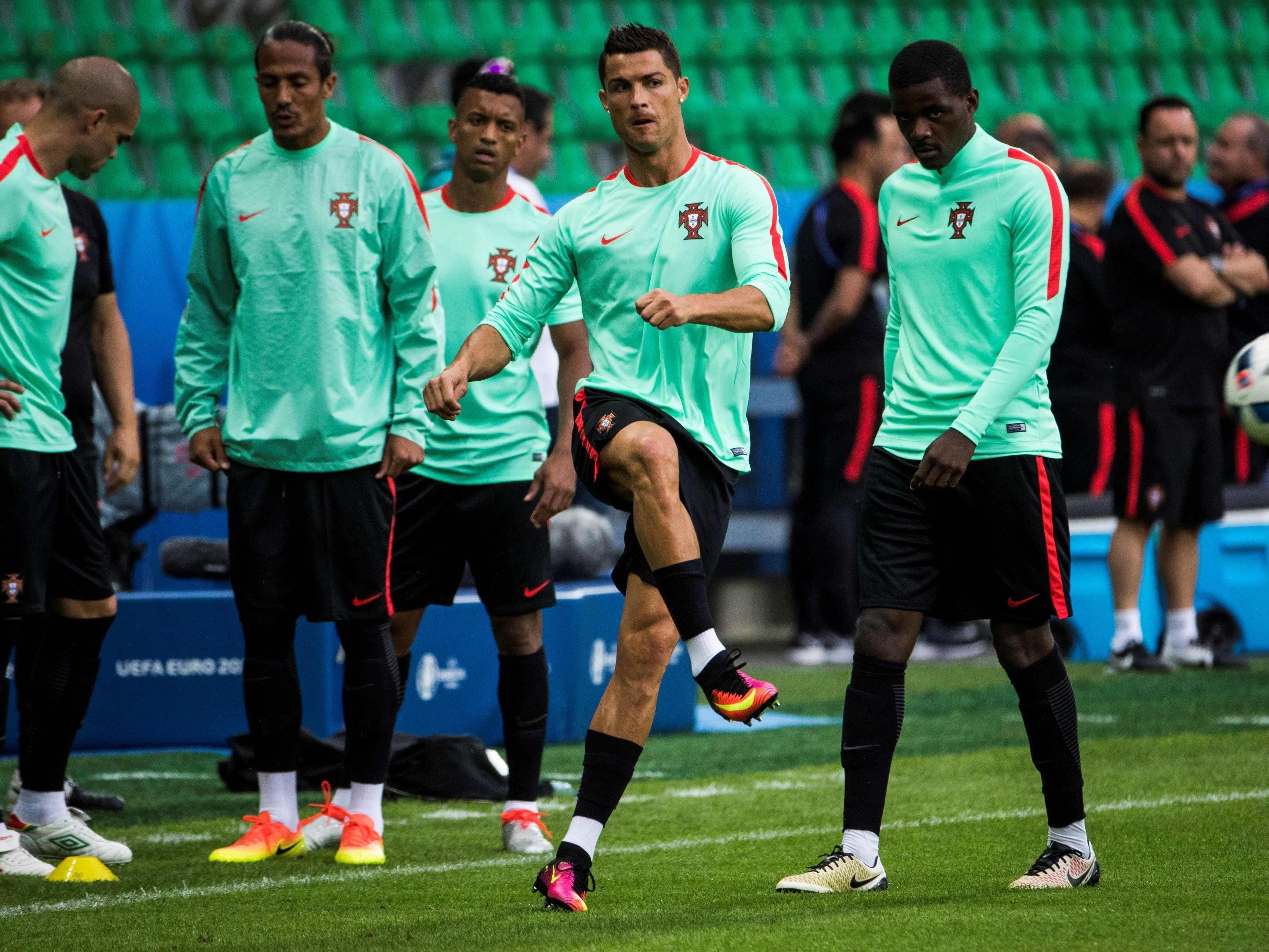 Die portugiesische Nationalmannschaft trainiert nicht im Prinzenparkstadion.