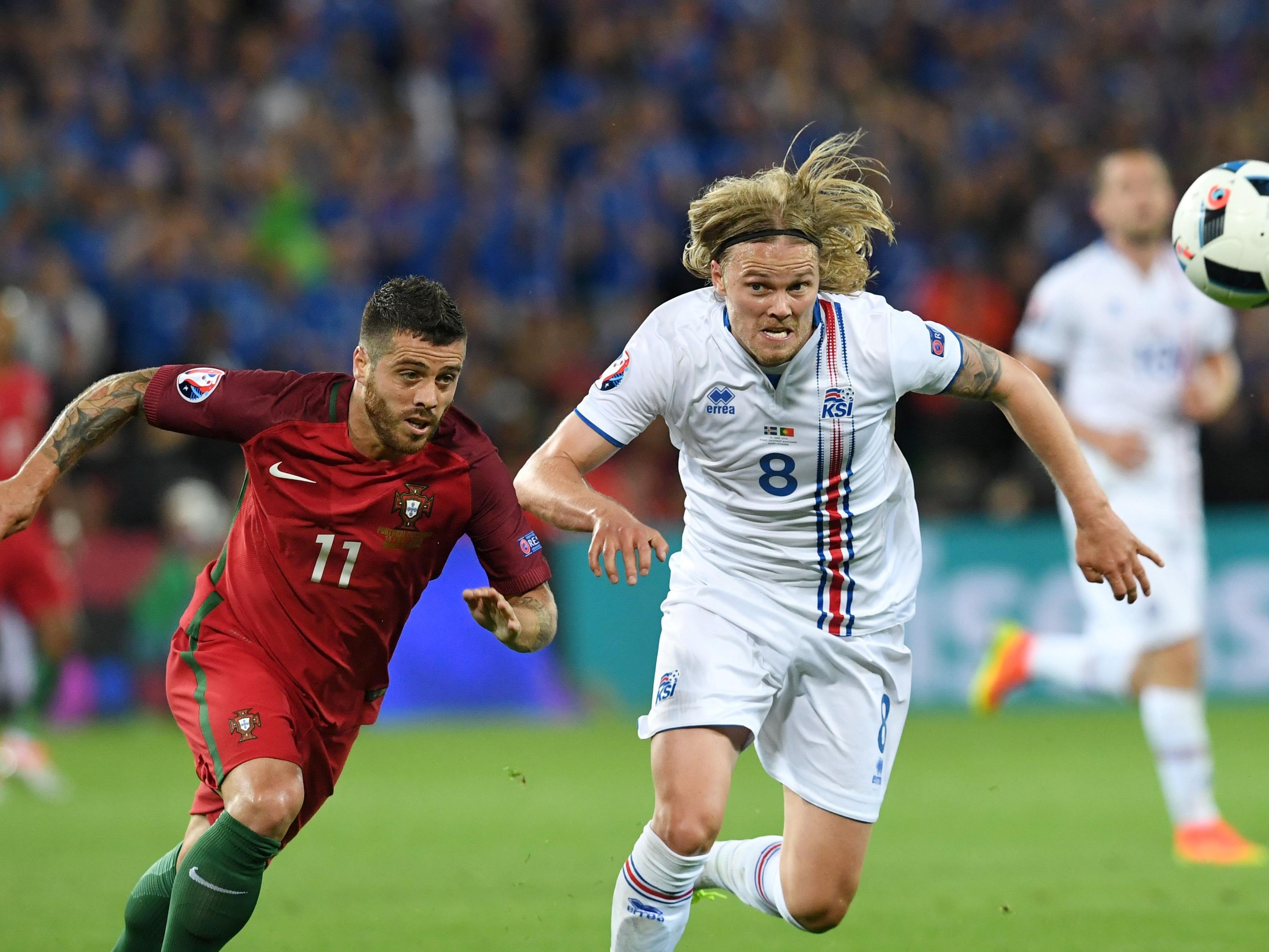 Island holt zum EM-Auftakt einen Punkt gegen Portugal.