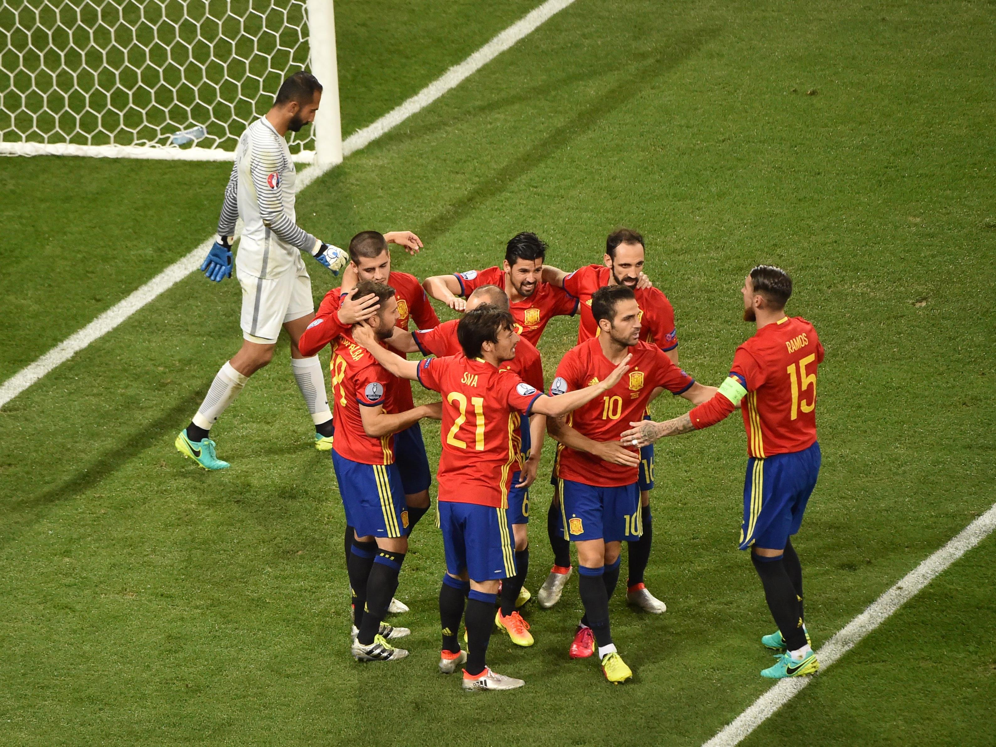 Die Spanier überzeugten mit einer starken Leistung gegen die Türkei.