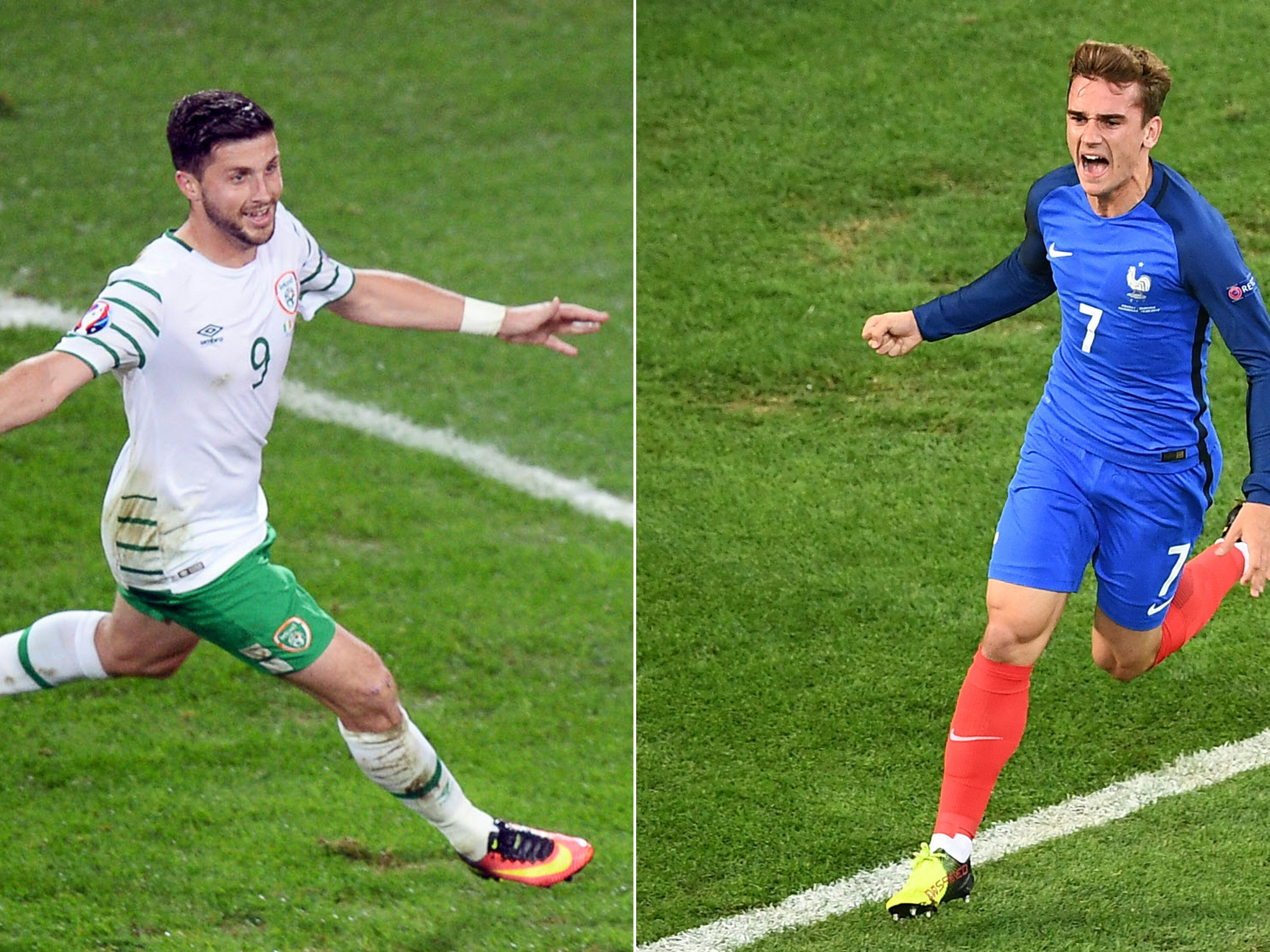 LIVE vom EM-Achtelfinale zwischen Frankreich und Irland.. LIVE vom EM-Achtelfinale zwischen Frankreich und Irland..