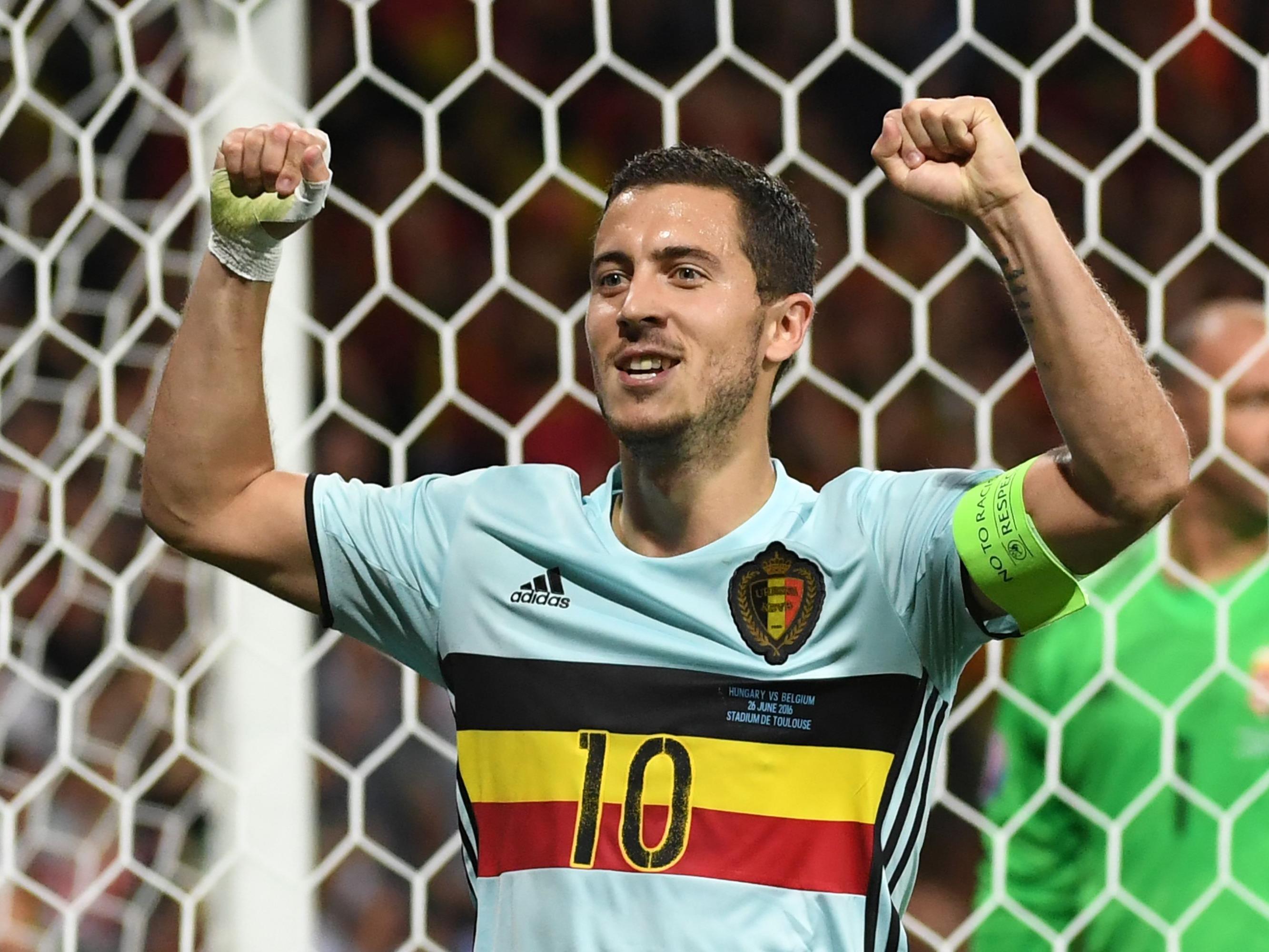 Hazard führte Belgien mit einer starken Leistung ins Viertelfinale.