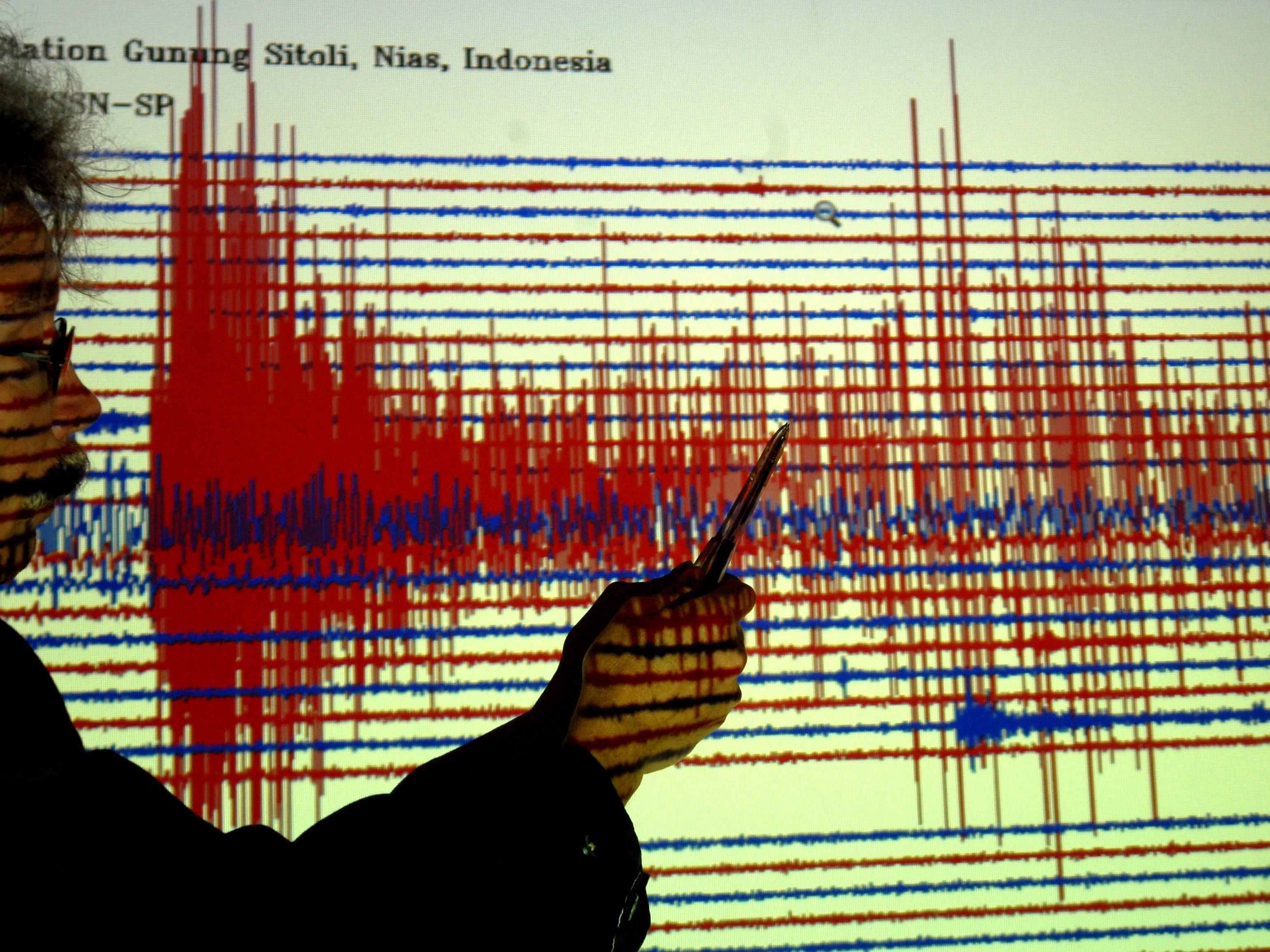 Das Erdbeben in Indonesien hatte die Stärke 6,2.