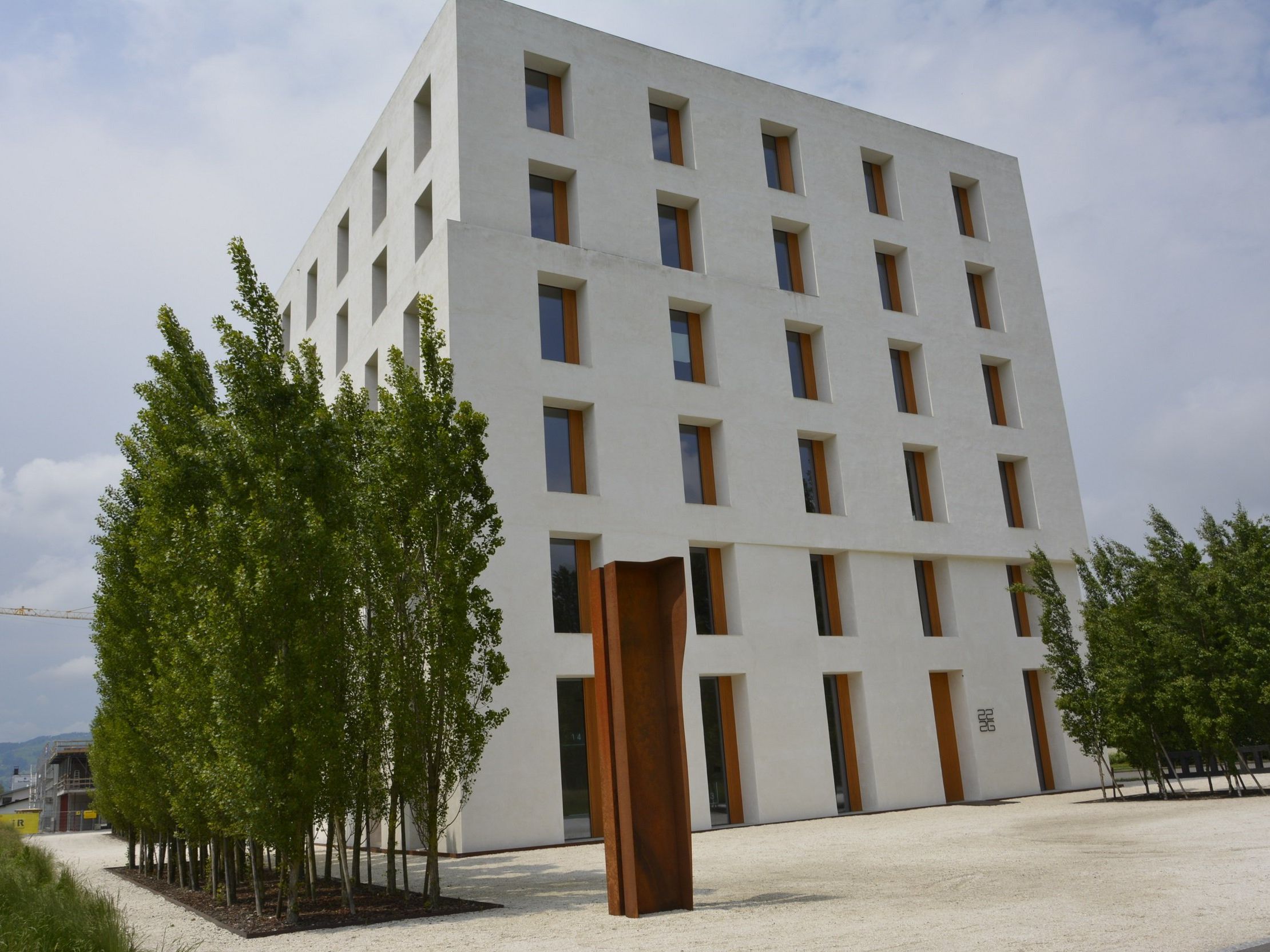 Bei den Architekturtagen bot sich das Gebäude 22/26 in Lustenau als Vorzeigeobjekt für Werthaltung an. Bei den Architekturtagen bot sich das Gebäude 22/26 in Lustenau als Vorzeigeobjekt für Werthaltung an.