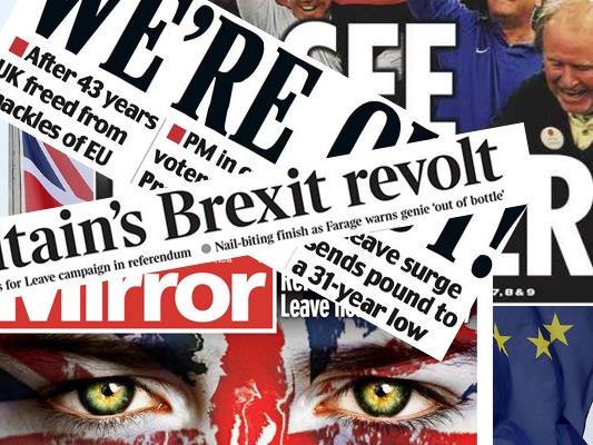 So reagierte die britische Presse auf das EU-Referendum.