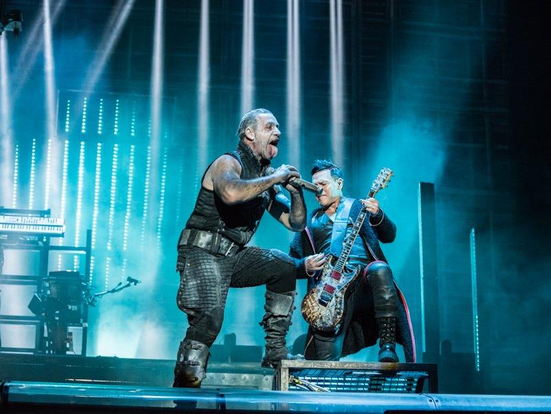 Rammstein rockten den Feitag am Rock in Vienna 2016.
