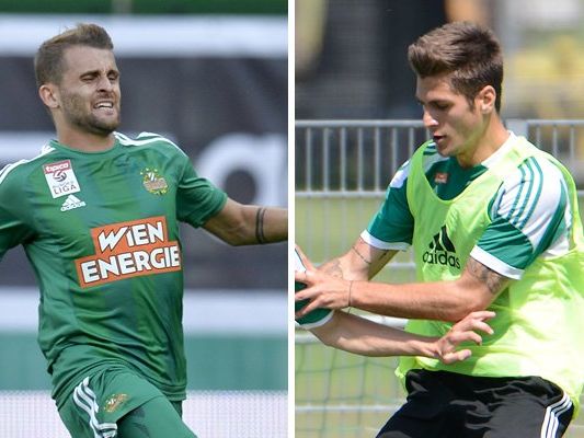 Philipp Huspek und Michael Schimpelsberger sind nun Ex-Rapidler. Philipp Huspek und Michael Schimpelsberger sind nun Ex-Rapidler.
