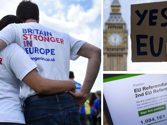 Petition für zweites Referendum gestartet Petition für zweites Referendum gestartet