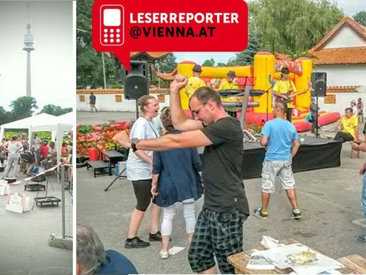 Ausgelassene Stimmung am 7. Wiener Gulaschfestival. Ausgelassene Stimmung am 7. Wiener Gulaschfestival.