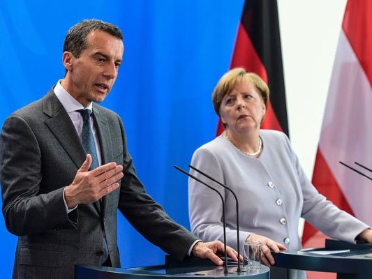 Bundeskanzler Kern zu Besuch in Berlin Bundeskanzler Kern zu Besuch in Berlin