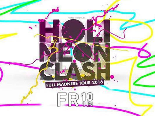 Es wird bunt: Der Praterdome lädt zum Holi Neon Clash